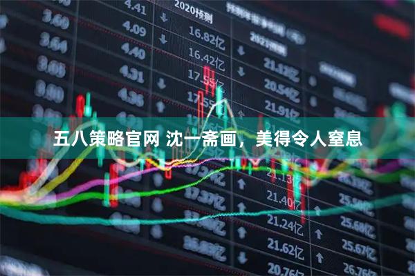 五八策略官网 沈一斋画，美得令人窒息